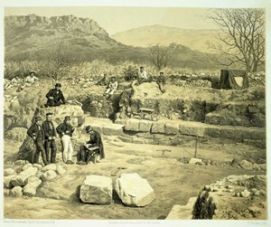 Vue du Temple de Mars, de 