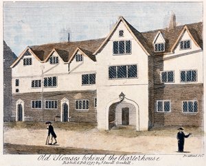 Maisons derrière l