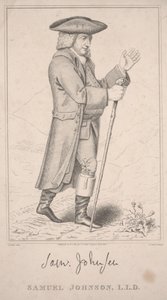 Samuel Johnson, lors de son tour des Highlands en 1773 - Thomas Priscott