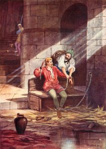 Évasion de Gruffudd ap Cynan, roi de Gwynedd, du château de Chester - Thomas Prytherch