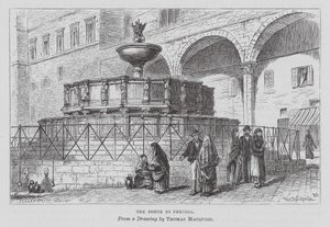 La Fonte Di Perugia - Thomas Robert Macquoid