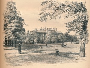 Façade sud du palais de Kensington, 1902 - Thomas Robert Way