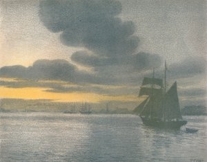 Le Bas-Thames, vers 1900