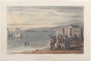 Bain de mer, de Poetical Sketches of Scarborough, 1813