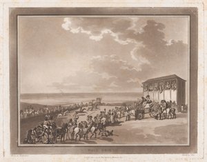 Race Ground Une Excursion à Brighthelmstone - Thomas Rowlandson, Samuel Alken
