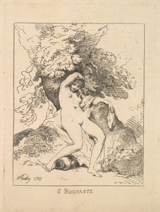 Une Bacchante, 1787 - Thomas Rowlandson