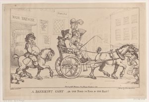 Un chariot en faillite, ou La route de la ruine à l