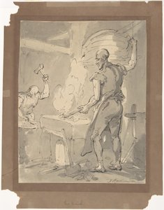 Un forgeron - Thomas Rowlandson