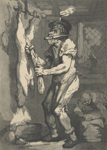 Un boucher - Thomas Rowlandson