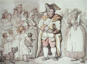 Un cri pour un chat - Thomas Rowlandson