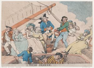 Une brise fraîche, 4 août 1789 - Thomas Rowlandson