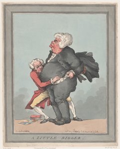 Un peu plus grand - Thomas Rowlandson