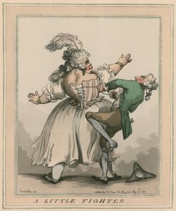 Un peu plus serré - Thomas Rowlandson