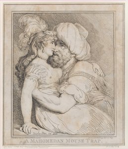Une souricière mahométane, 20 février 1800 - Thomas Rowlandson