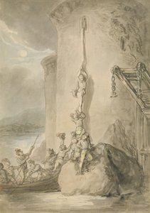 Une escapade militaire, vers 1794