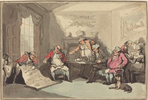Réunion de milice - Thomas Rowlandson