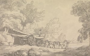 Un chariot en bois