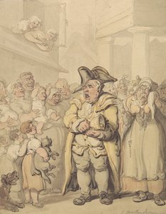 Un crieur public - Thomas Rowlandson