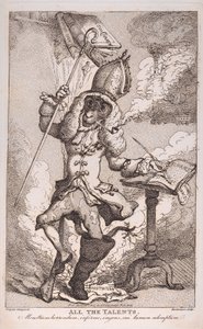 Tous les talents, 18 avril 1807 - Thomas Rowlandson