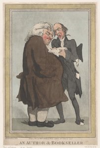 Un auteur et un libraire, 14 juillet 1797 - Thomas Rowlandson