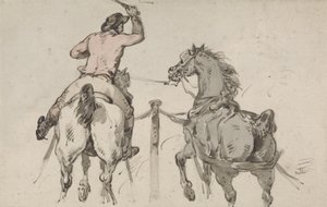 Un Postillon anglais, vers 1785 - Thomas Rowlandson
