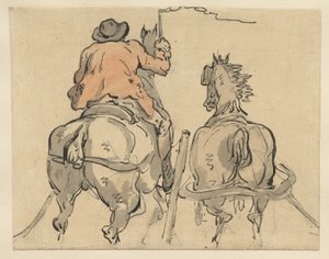 Un postillon anglais - Thomas Rowlandson