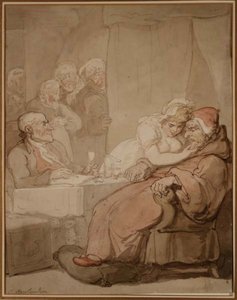 Un œil sur le testament - Thomas Rowlandson