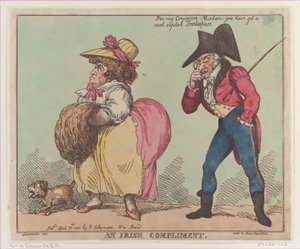 Un compliment irlandais, 30 avril 1800