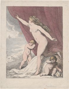 Ariane abandonnée par Thésée, 1790-99 - Thomas Rowlandson