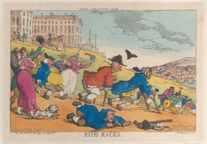 Courses de Bath, 20 novembre 1810 - Thomas Rowlandson