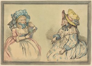 Les beautés - Thomas Rowlandson