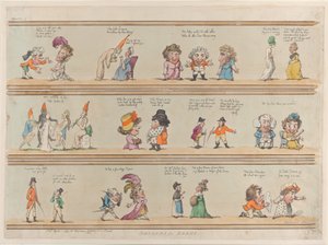 Bordures pour pièces, Planche 4 - Thomas Rowlandson