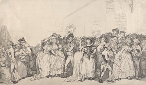 Chaises longues Box Lobby - Thomas Rowlandson