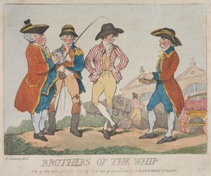 Frères du fouet - Thomas Rowlandson