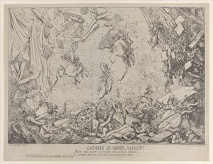Le chaos est revenu!, 4 février 1791 - Thomas Rowlandson