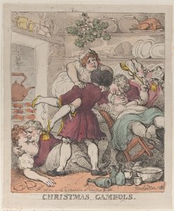 Jeux de Noël, 30 novembre 1812 - Thomas Rowlandson