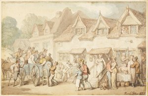 Changement de Chevaux de Diligence