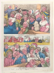 Comédie à la Campagne, Tragédie à Londres, 29 mai 1807 - Thomas Rowlandson