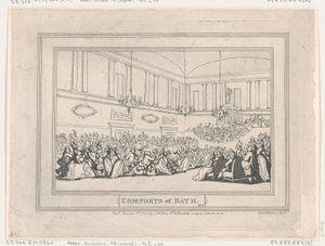 Les conforts de Bath, Planche 10 - Thomas Rowlandson