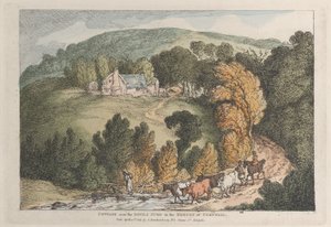 Cottage près du saut du diable dans le duché de Cornouailles, de Vues en Cornouailles, 12 avril 1812