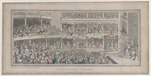Théâtre de Covent Garden, 20 juillet 1786 - Thomas Rowlandson