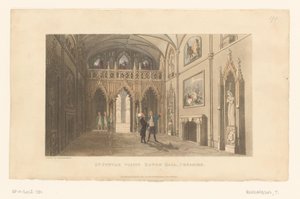 Le docteur Syntax se rend à Eaton Hall, dans le Cheshire - Thomas Rowlandson