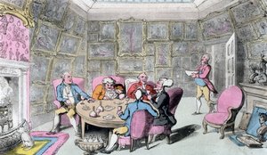 Docteur Syntax avec Monseigneur, début 19ème siècle - Thomas Rowlandson