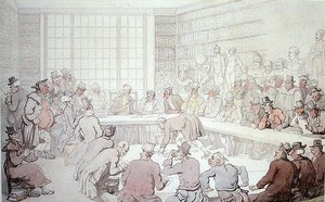 Dr Syntax à une vente aux enchères