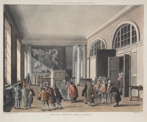 Bureau des accises, Broad Street, 1810