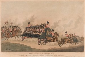 Expédition de la mouche militaire - Thomas Rowlandson