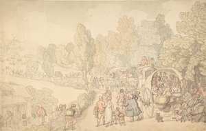 Foire de Fairlop, Essex, vers 1816 - Thomas Rowlandson