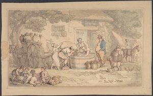 Scène agricole - Thomas Rowlandson