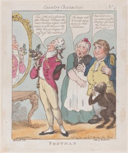 Laquais - Thomas Rowlandson