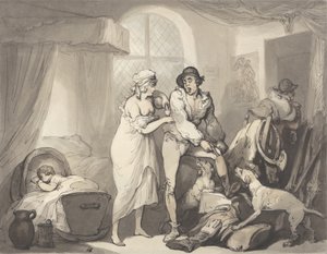 Quatre heures à la campagne, c.1788-90 - Thomas Rowlandson